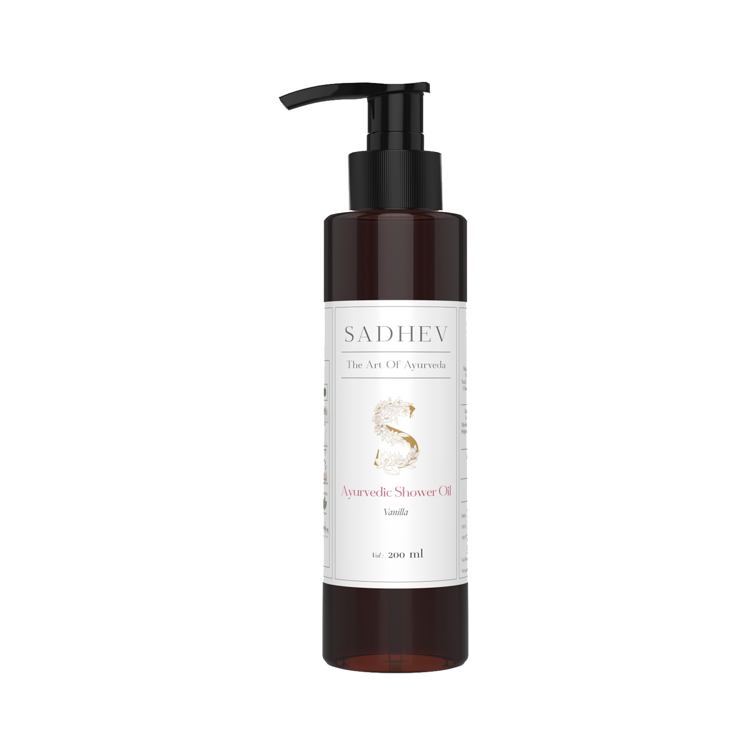 Sadhev | Sadhev Ayurvedic Vanilla Shower Oil (200ml)