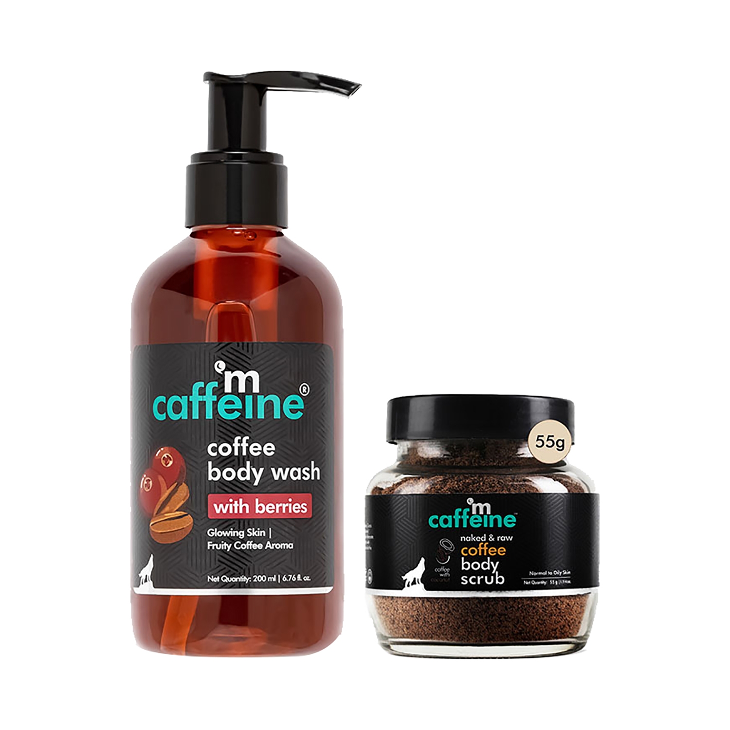 mCaffeine | mCaffeine Smooth & Glowing Skin Essentials - (2Pcs)