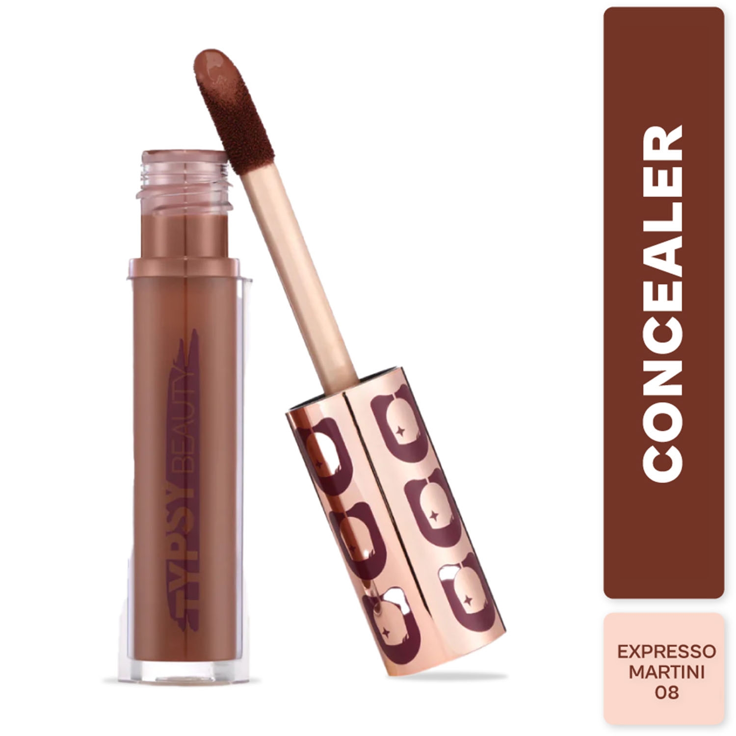 Typsy Beauty | Typsy Beauty Hangover Proof Full Coverage Concealer - 08 Espresso Martini (5.8g)
