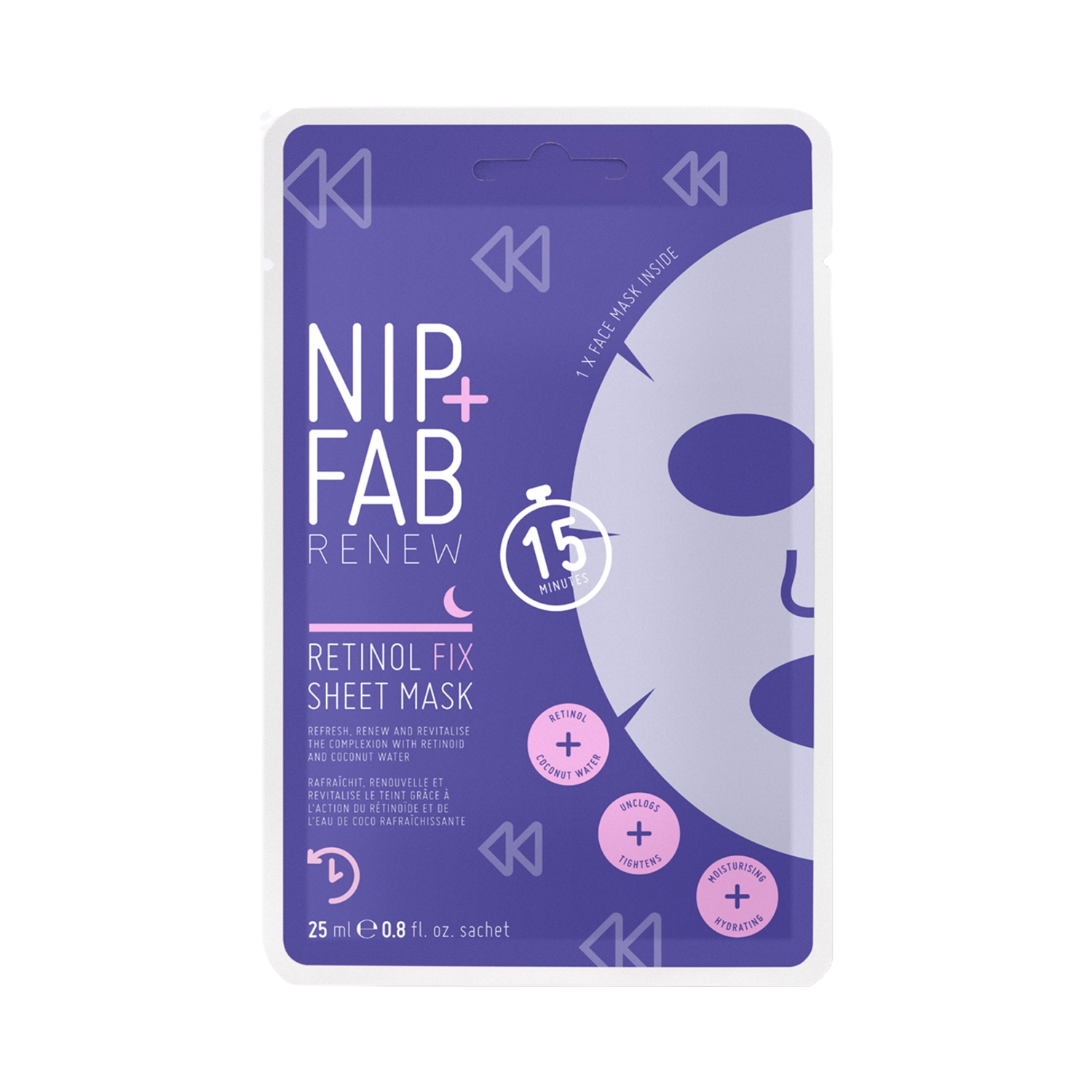 Nip+Fab | Nip+Fab Retinol Fix Sheet Mask (25g)