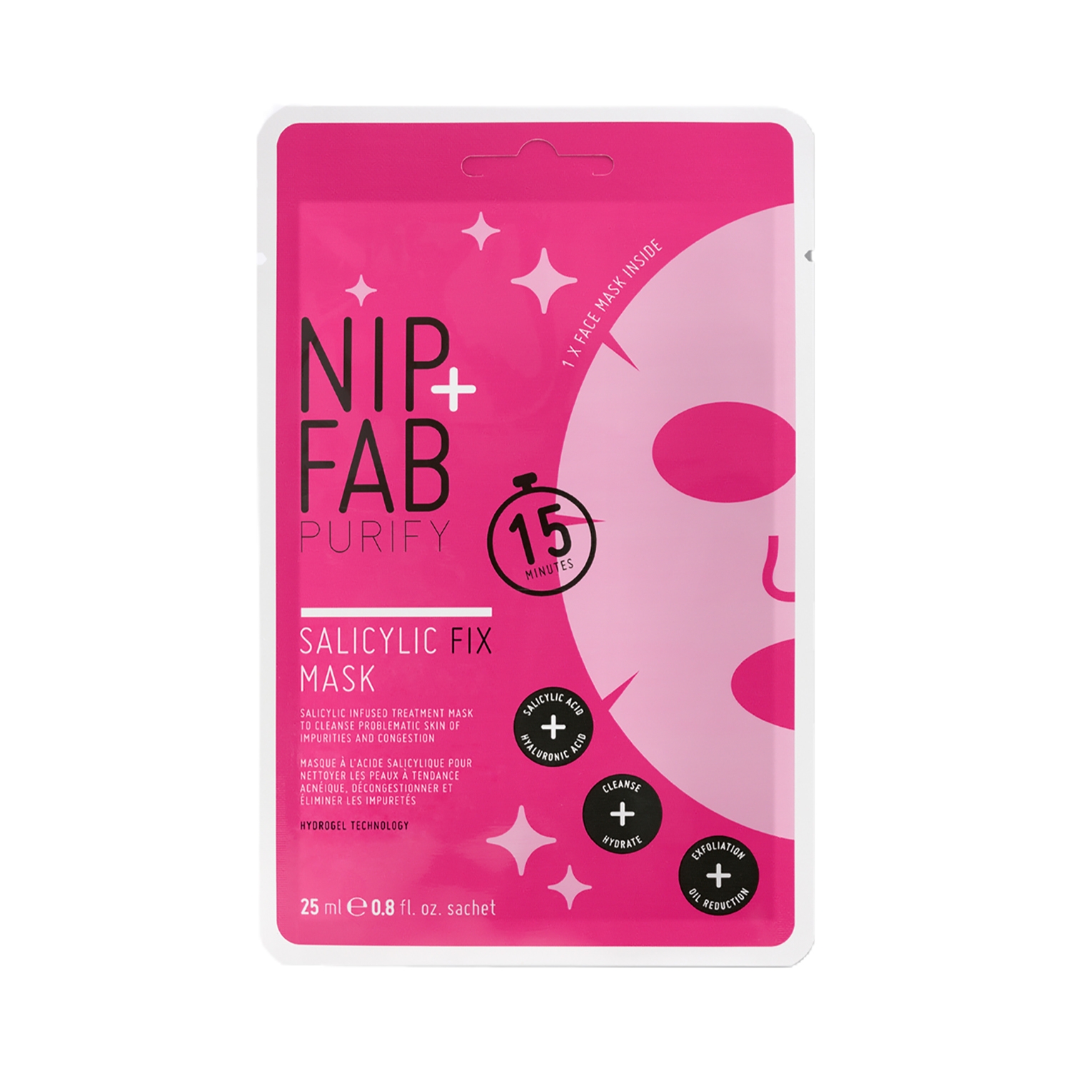 Nip+Fab | Nip+Fab Salicylic Fix Sheet Mask (25ml)