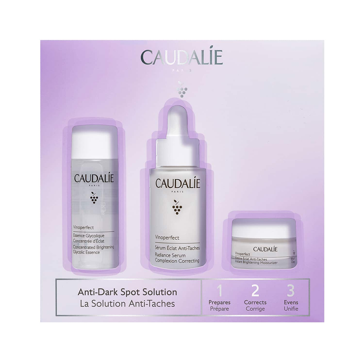 Caudalie | Caudalie Vinoperfect Anti-Dark Spot Solution Set (3Pcs)