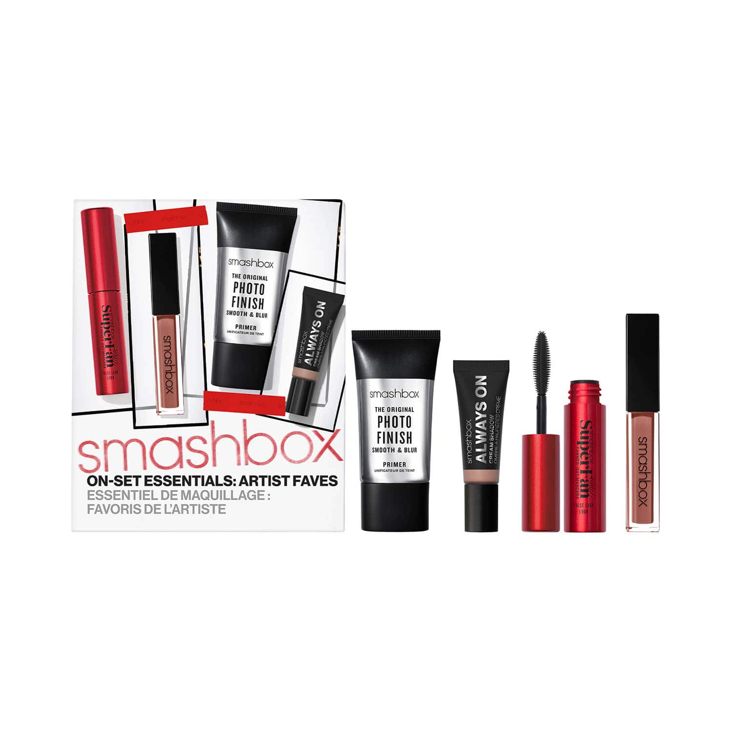 Smashbox | Smashbox On Set Essentials Artist Faves Kit Mini - Multi-Color (20.9ml)