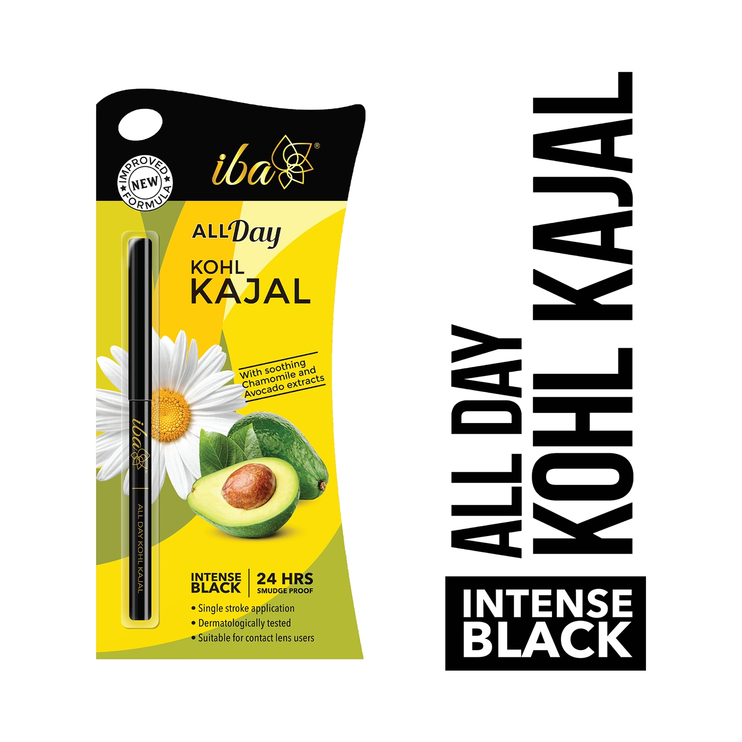 Iba | Iba All Day Kohl Kajal - Intense Black (0.35g)