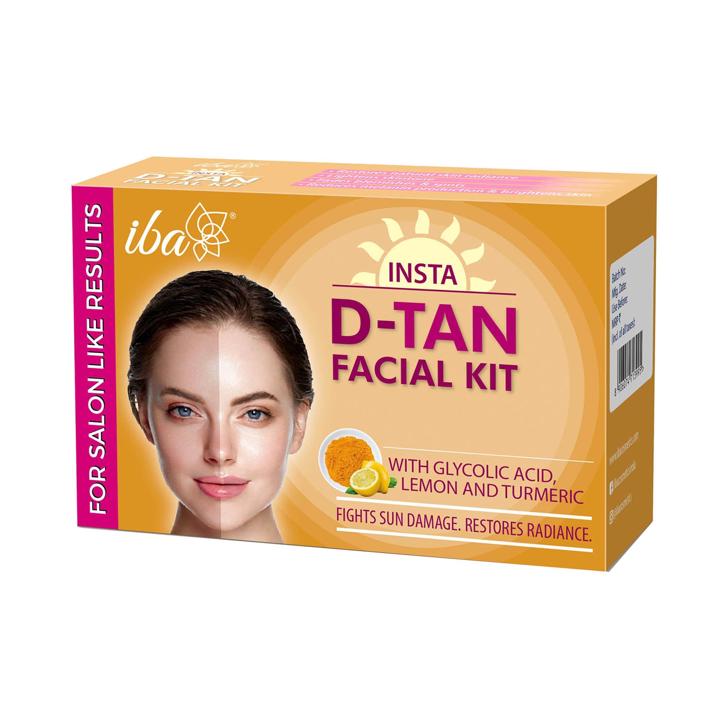 Iba | Iba Insta D-Tan Facial Kit (6 Pcs)