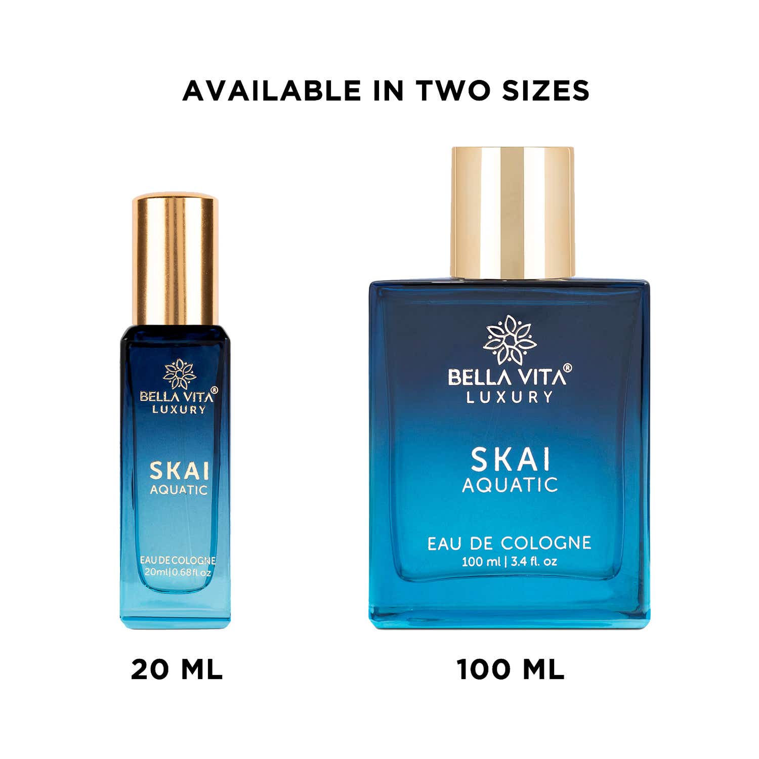 Buy Bella Vita Luxury Skai Aquatic Eau De Cologne (20ml) Online at