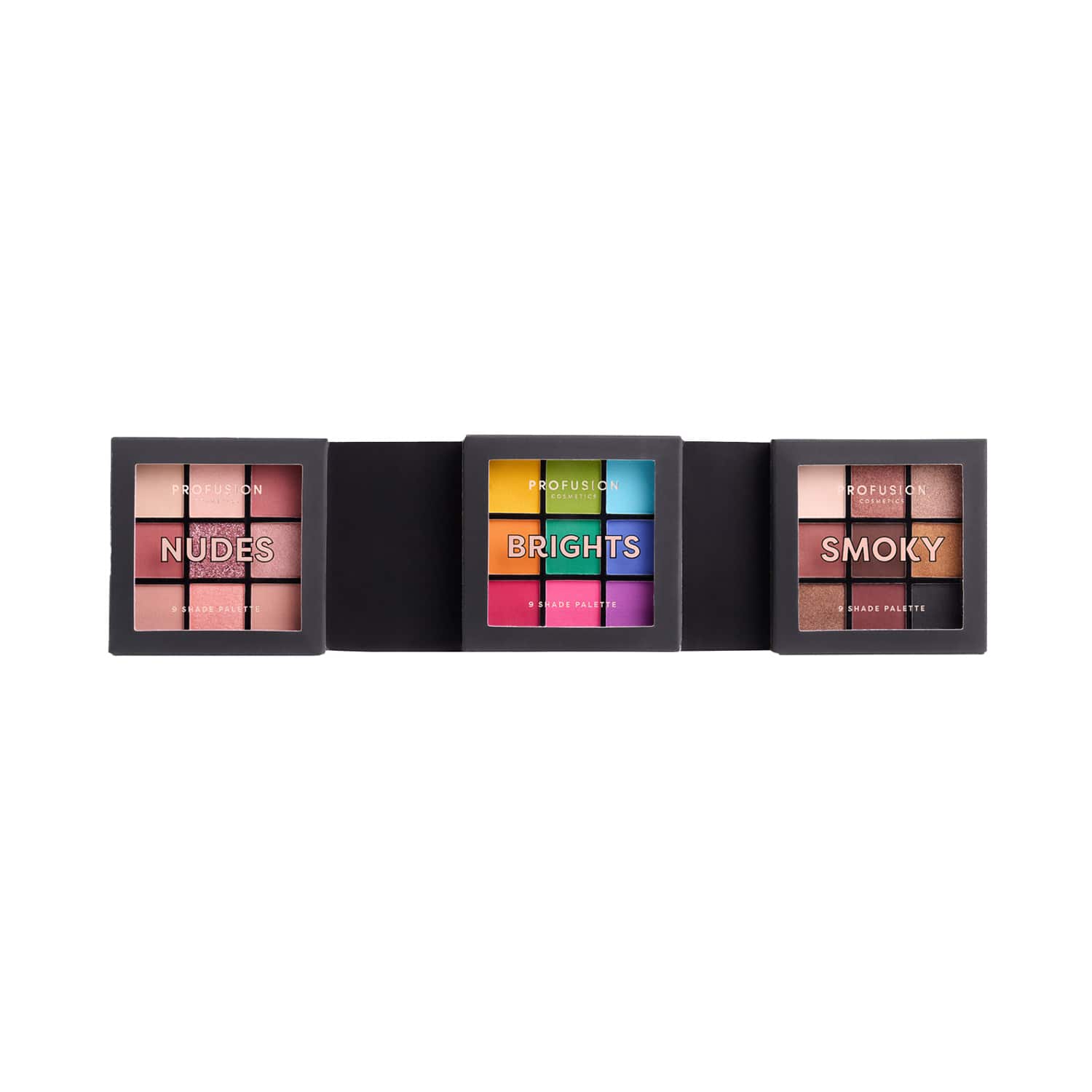 Profusion Cosmetics | Profusion Cosmetics Multi Finish 9 Shade Eye Shadow Pallete Ultimate Collection (24.3 g)