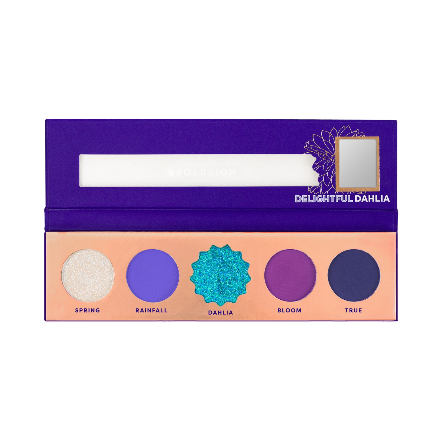 Profusion Cosmetics | Profusion Cosmetics Blooming Hues 5 Shade Eye Shadow Pallete - Delightful Dahlia (4.45g)