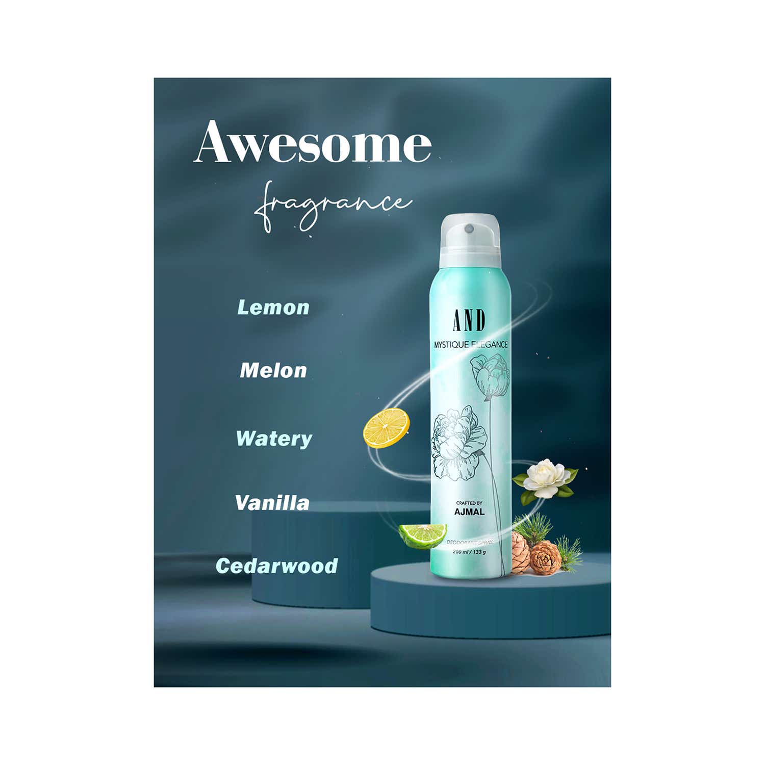 Buy AND Mystique Elegance Deodorant Body Spray Gift for Women