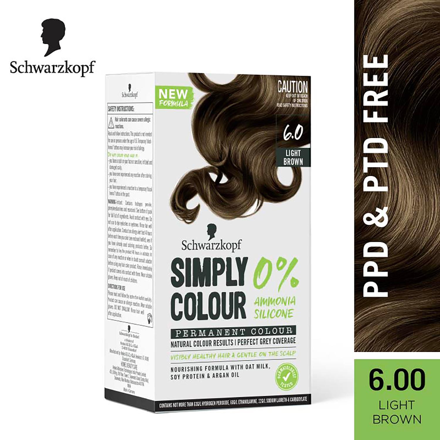 Schwarzkopf | Schwarzkopf Simply Color Permanent Hair Colour - 6.00 Pecan Tart (142.5ml)