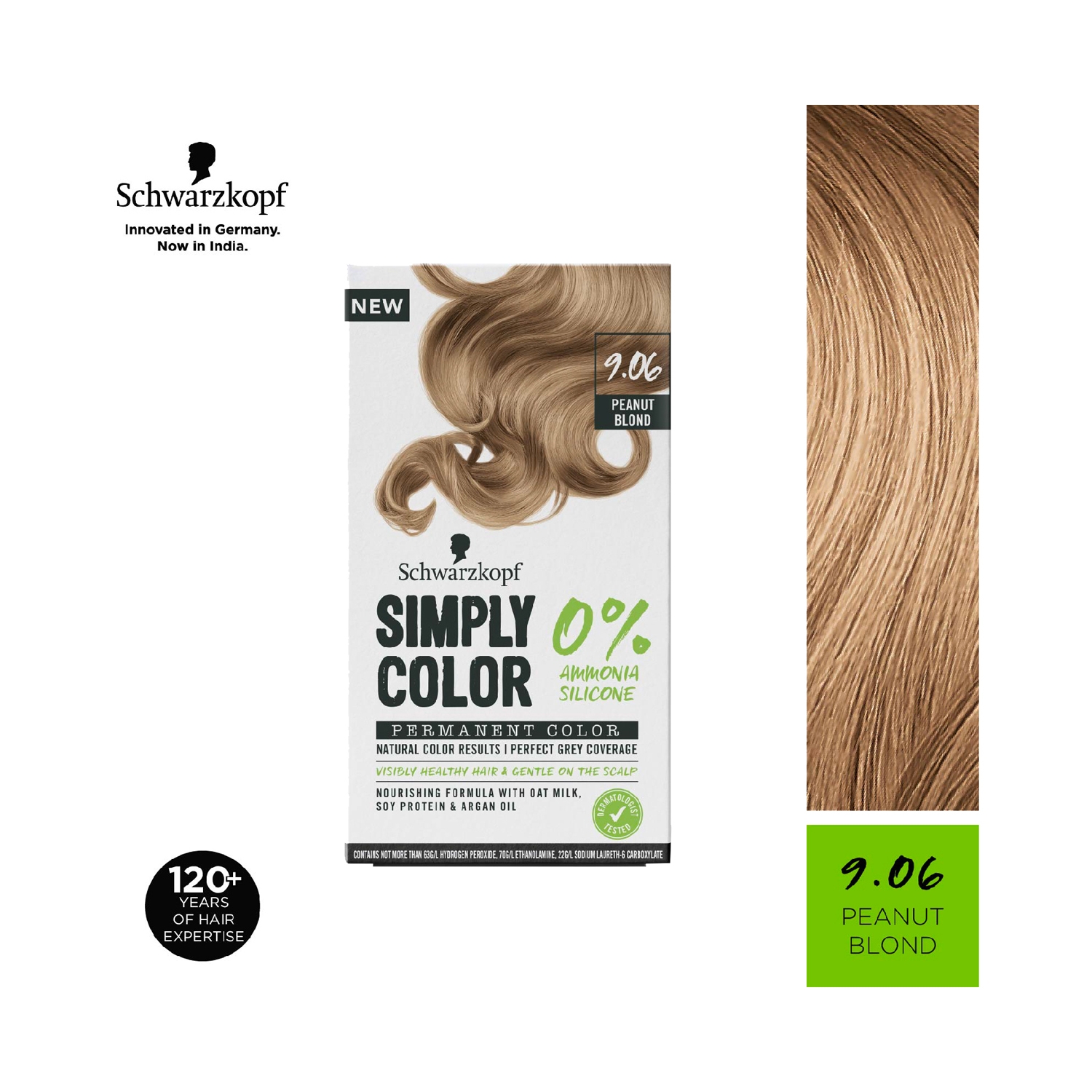 Schwarzkopf | Schwarzkopf Simply Color Permanent Hair Colour - 9.06 Peanut Blonde (142.5ml)