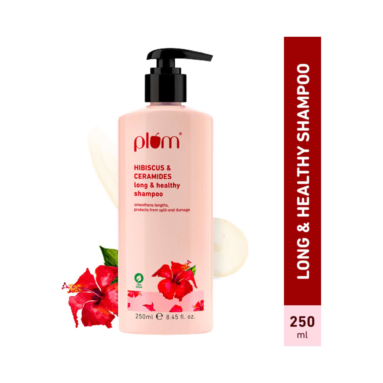Plum Hibiscus & Ceramides Long & Healthy Shampoo (250ml)