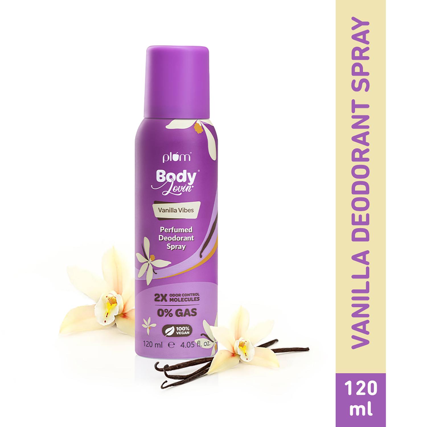 Plum | Plum Bodylovin' Vanilla Vibes Perfumed Deodorant Spray (120ml)