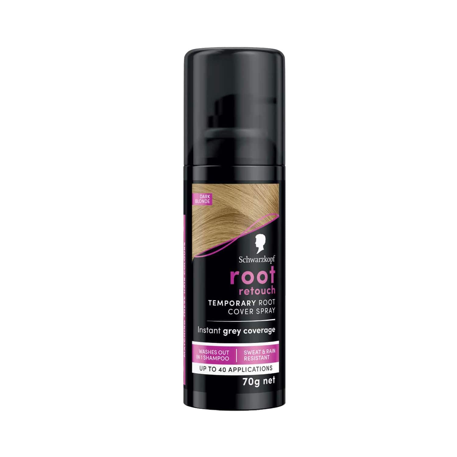 Schwarzkopf | Schwarzkopf Root Retouch Instant Temporary Hair Spray - Dark Blonde (120ml)