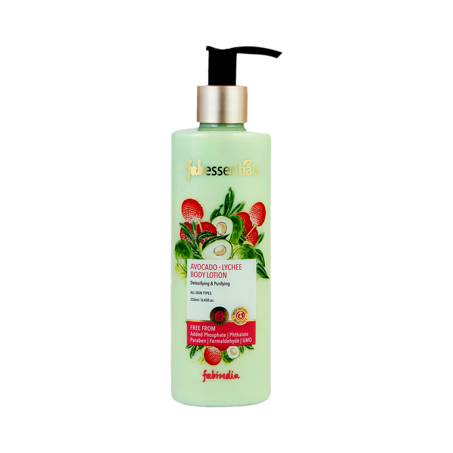 Fabessentials by Fabindia | Fabessentials by Fabindia Avocado Lychee Body Lotion (250ml)