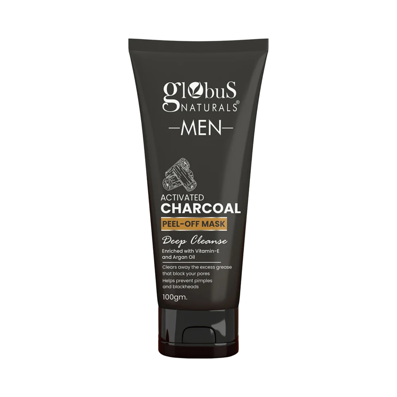 Globus Naturals | Globus Naturals Anti Pollution & Anti Acne Charcoal Peel Off Mask (100g)