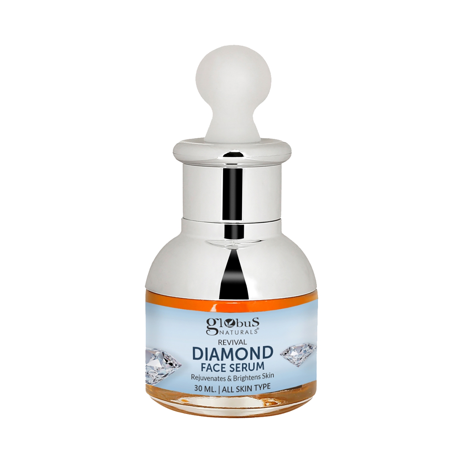 Globus Naturals | Globus Naturals Revival Diamond Shine Boosting & Anti Ageing Face Serum (30ml)