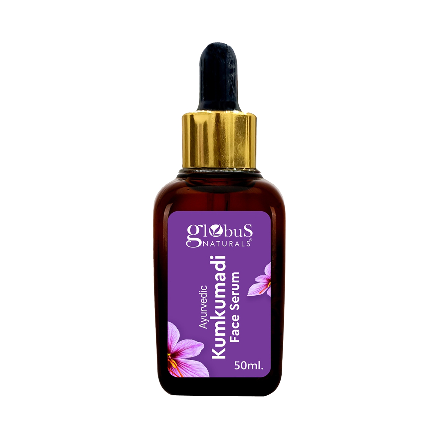 Globus Naturals | Globus Naturals Kumkumadi Skin Lightening Face Serum Enriched With Walnut & Lotus Extract (50ml)