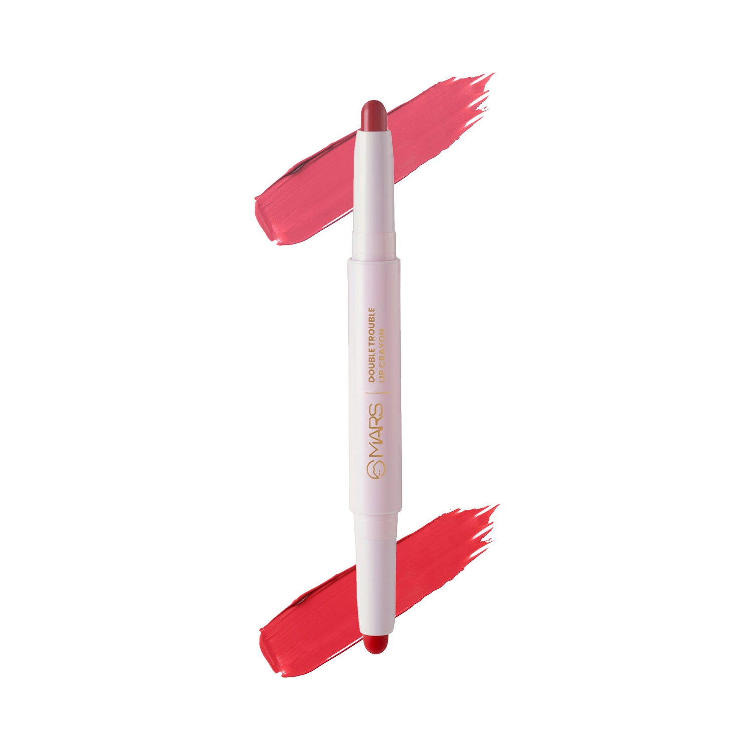 MARS Double Trouble Lip Crayon - 01 Flamingo Ferrari (4g)