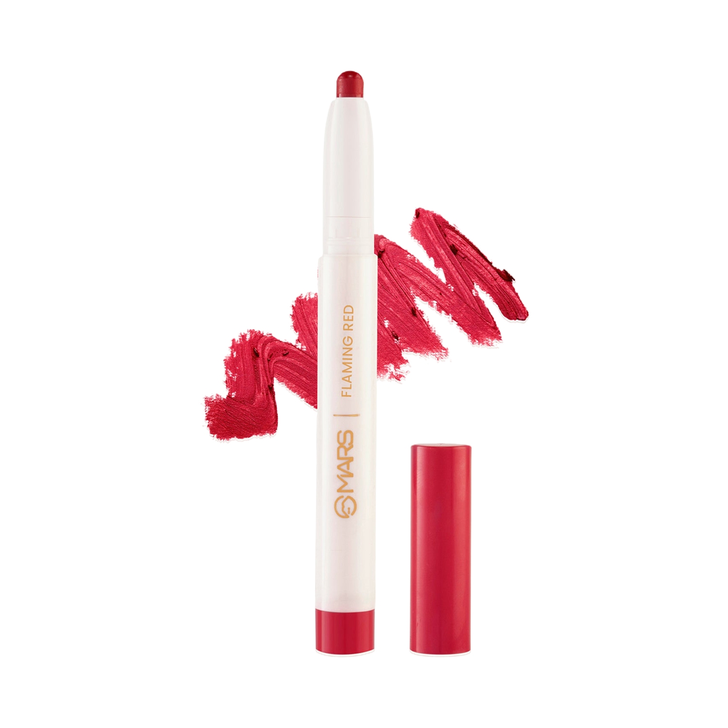 MARS | MARS Retractable Poppins Lip Crayon - 19 Flaming Red (1.3g)