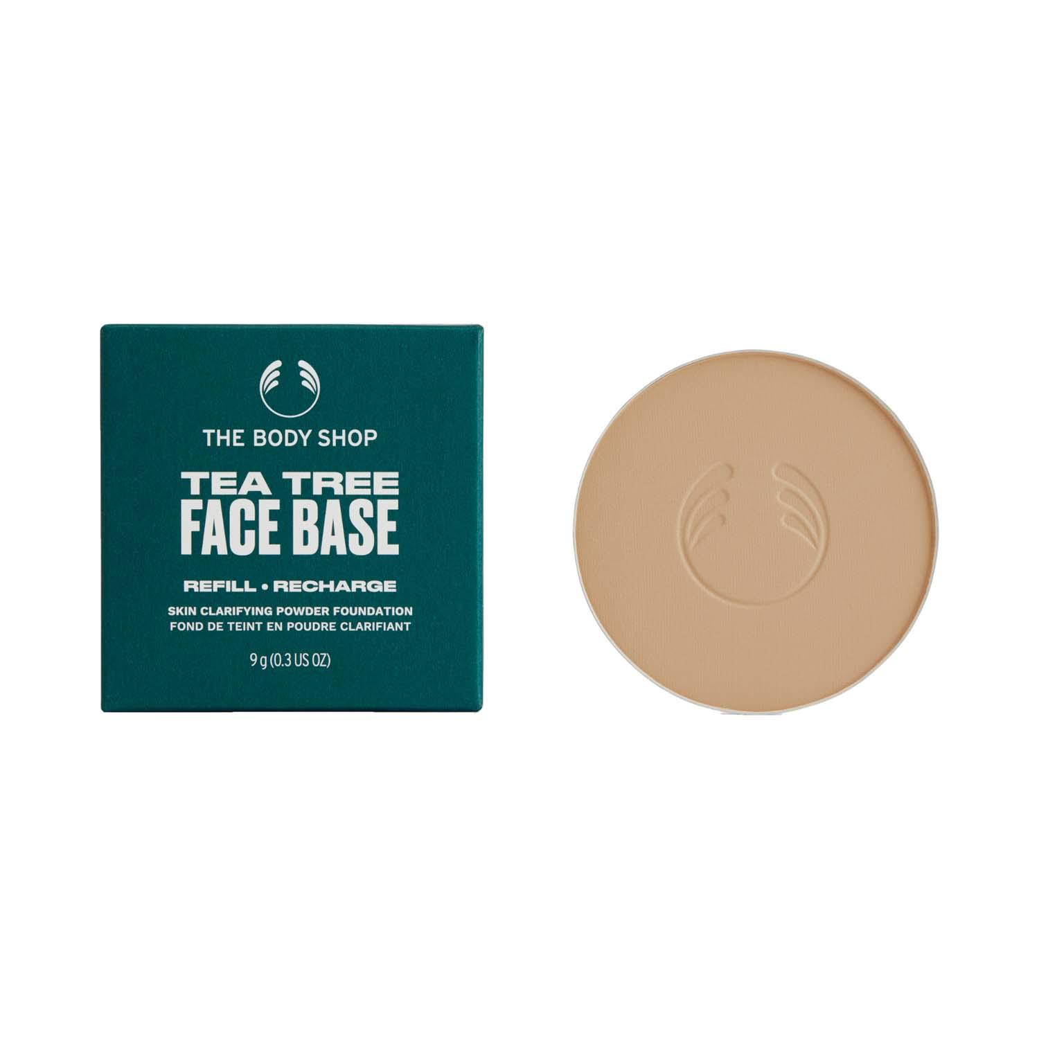The Body Shop | The Body Shop Tea Tree Face Base Compact - Tan 1W (9 g)
