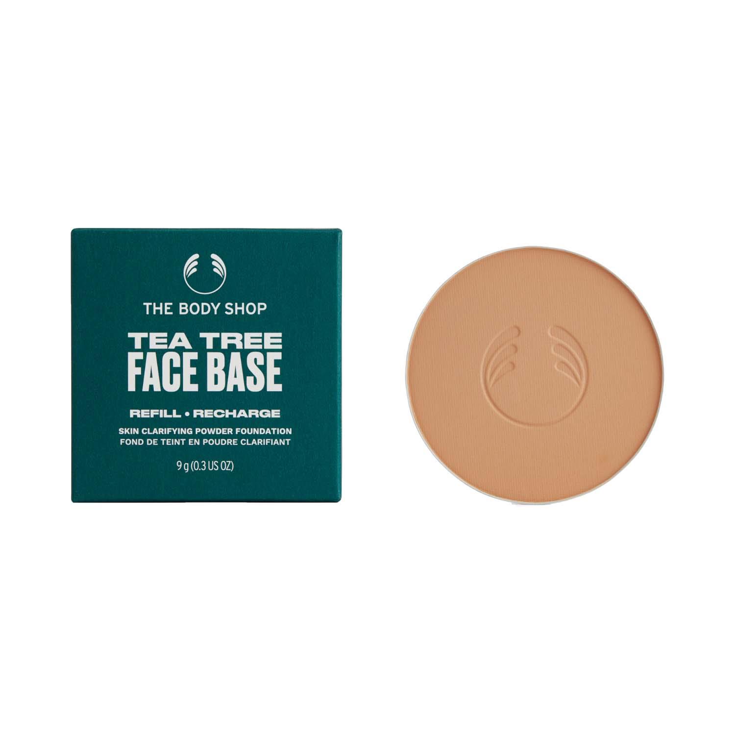 The Body Shop | The Body Shop Tea Tree Face Base Compact - Medium 1C (9 g)