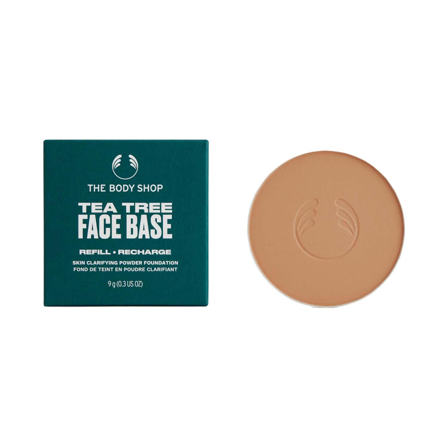 The Body Shop | The Body Shop Tea Tree Face Base Compact - Tan 2W (9 g)