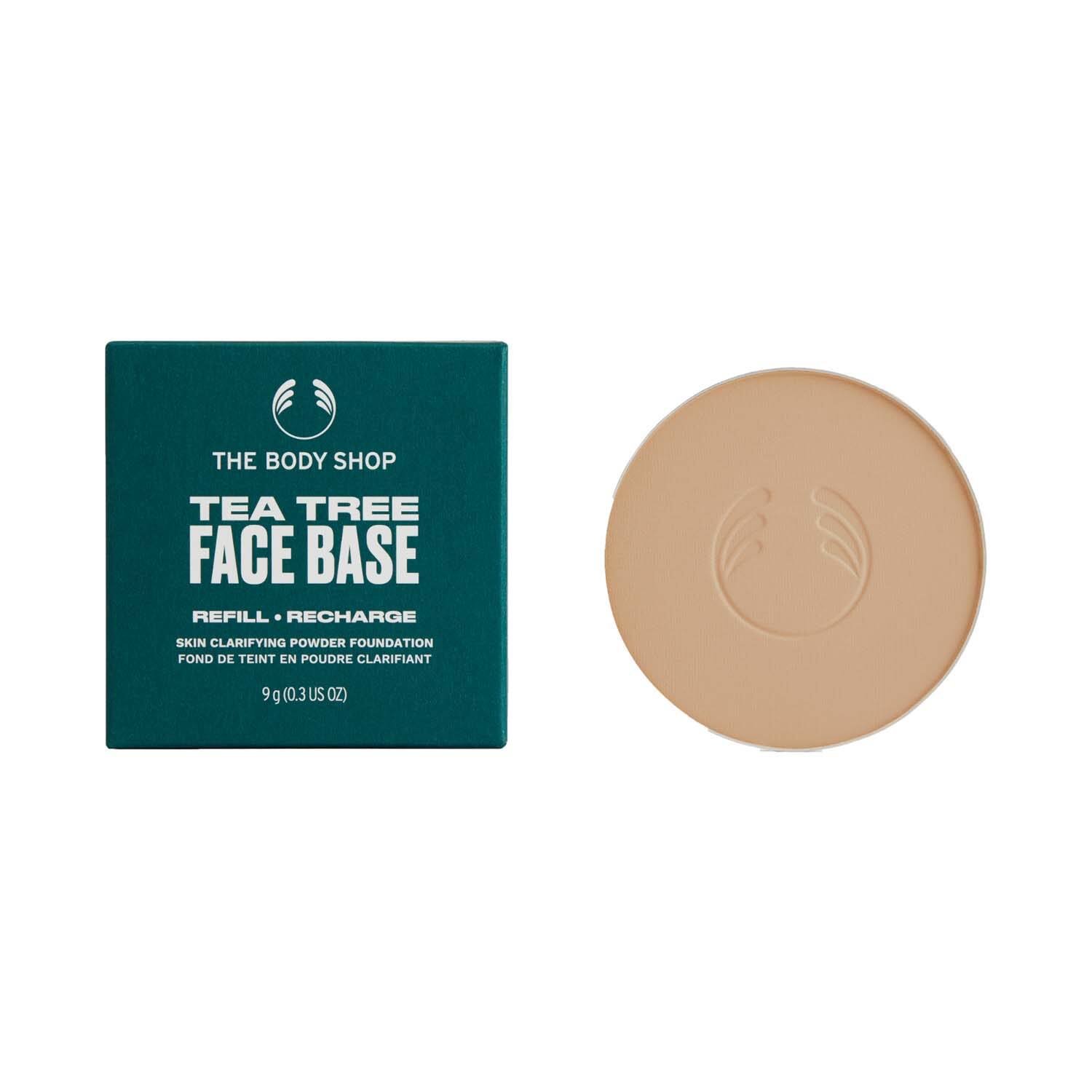 The Body Shop | The Body Shop Tea Tree Face Base Compact - Light 3W (9 g)