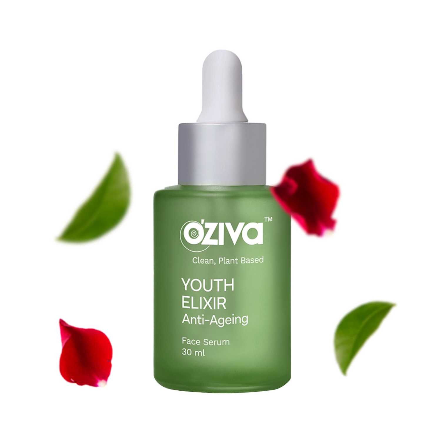 Oziva | Oziva Youth Elixir Anti-Ageing Face Serum with Phyto Retinol, Rose & Tiare Flower For Wrinkle Reduction & Skin Tightening (30ml)