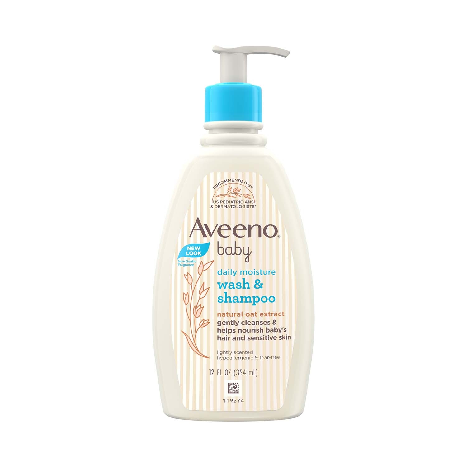 Aveeno | Aveeno Baby Daily Moisture Wash & Shampoo (354ml)