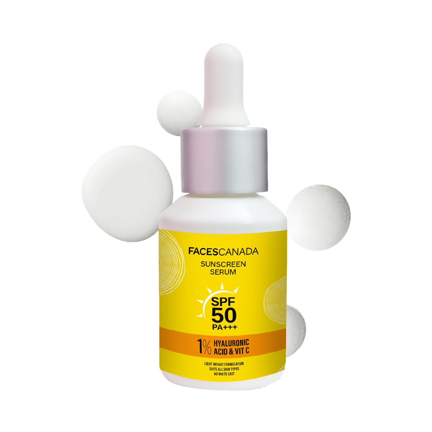 Faces Canada Sunscreen Serum SPF 50 Pa+++ (30ml)