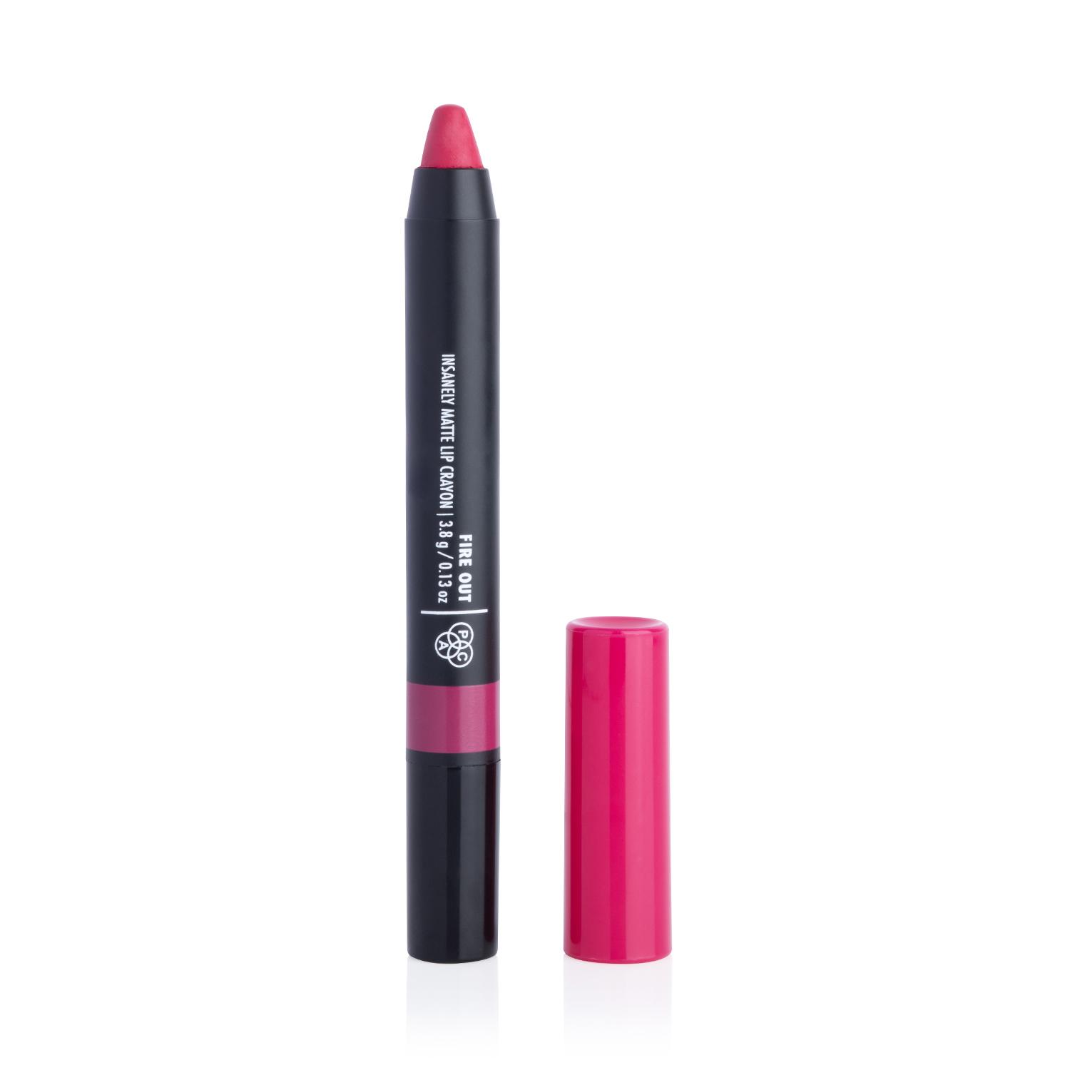 PAC Insanely Matte Lip Crayon - Fire Out (3.8g)
