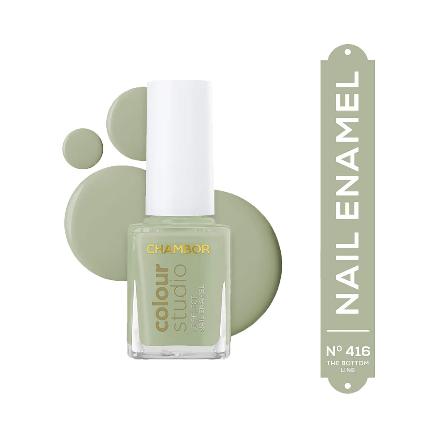 Chambor | Chambor Le Select Nail Enamel - N 416 The Bottom Line (10ml)