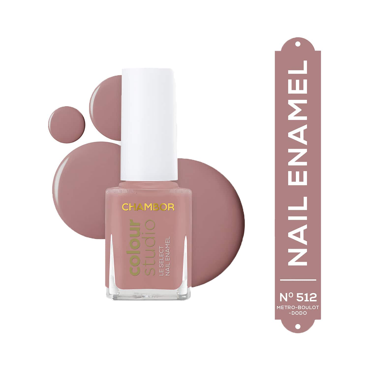 Chambor | Chambor Le Select Nail Enamel - N 512 Metro-boulot-dodo (10ml)