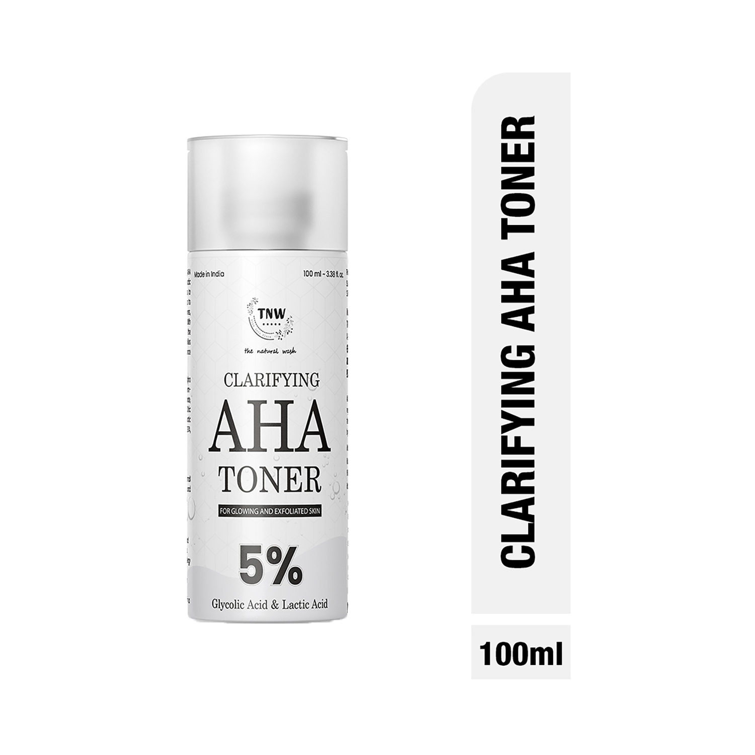 TNW The Natural Wash | TNW The Natural Wash Clarifying AHA Toner With 5% Glycolic Acid And Lactic Acid (100ml)