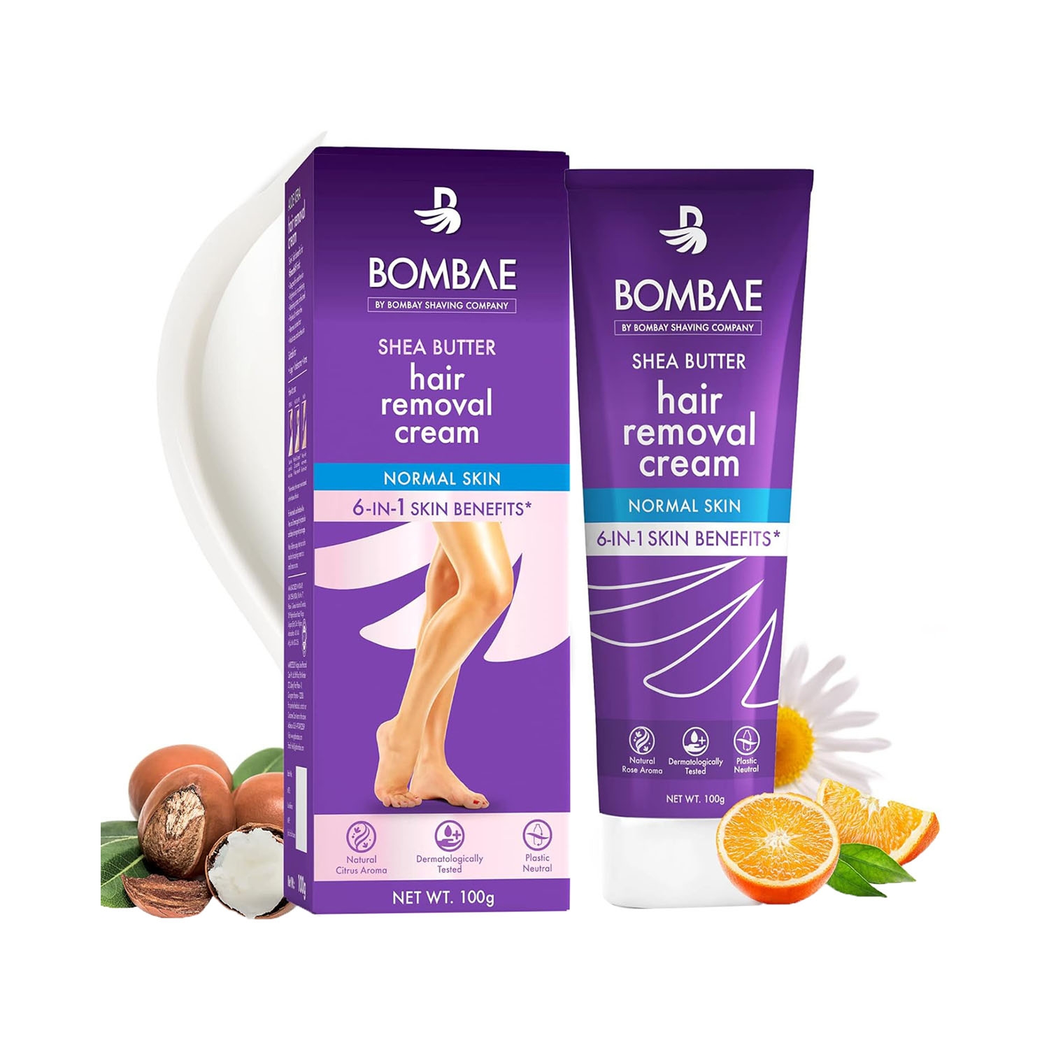 Bombae | Bombae Shea Butter Hair Removal Cream (100g)
