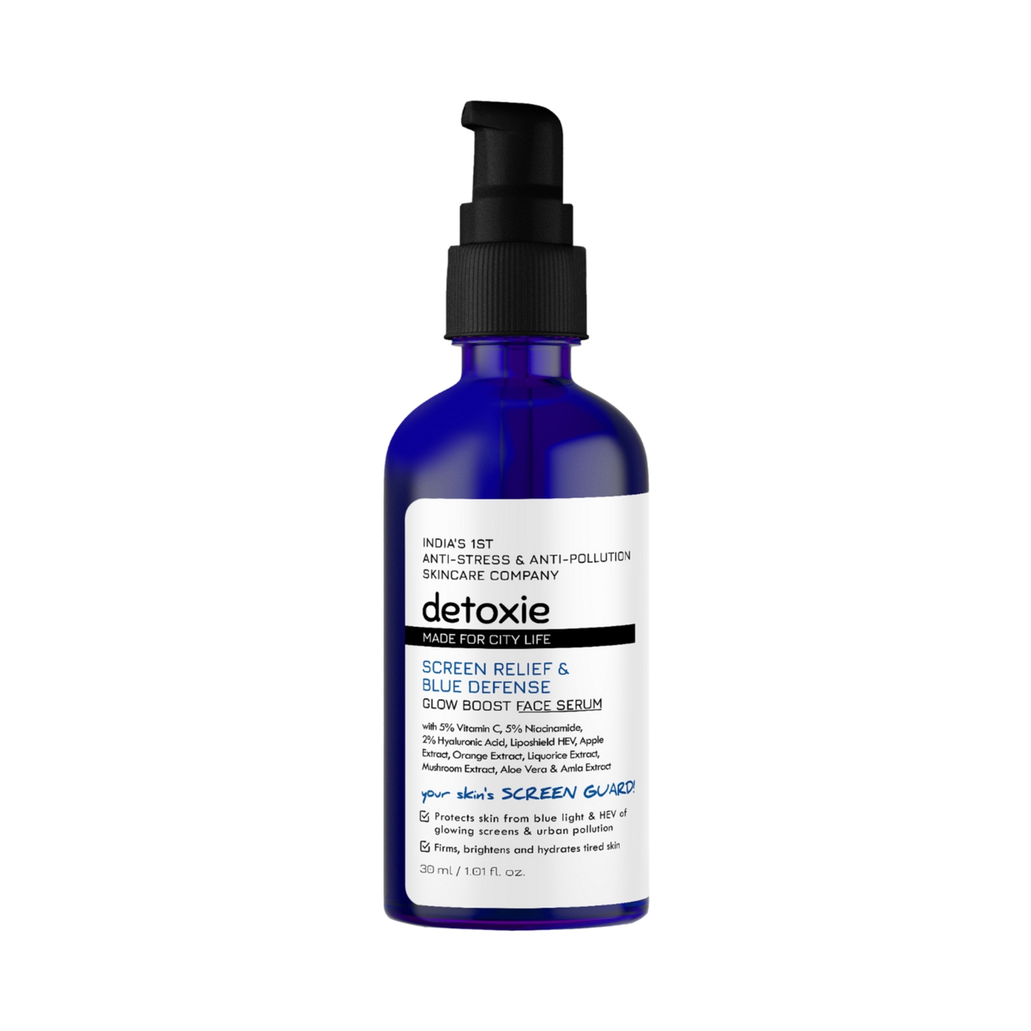Detoxie | Detoxie Screen Relief & Blue Defense Glow Boost Face Serum (30ml)