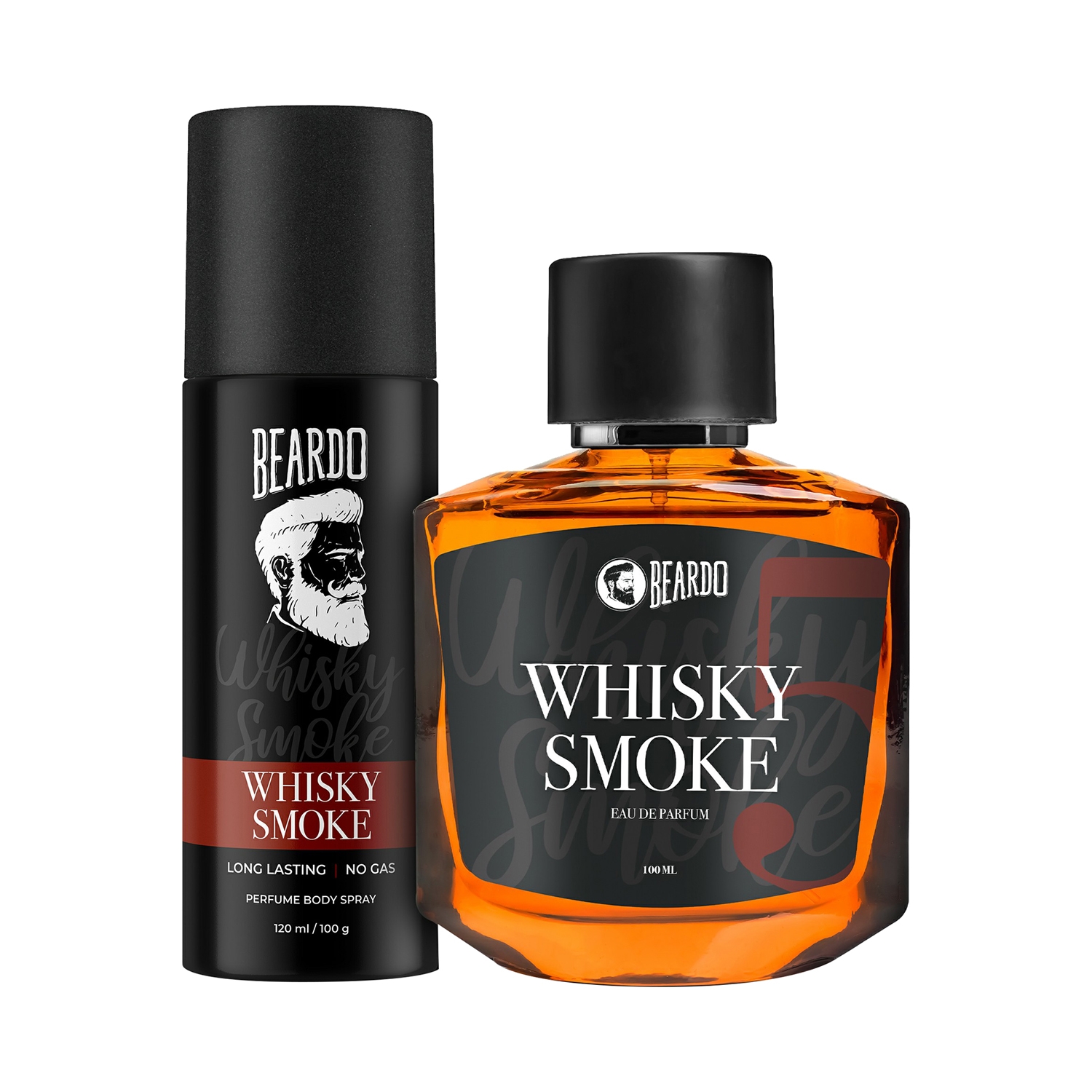 Beardo | Beardo Whisky Smoke Perfume Combo - (2Pcs)