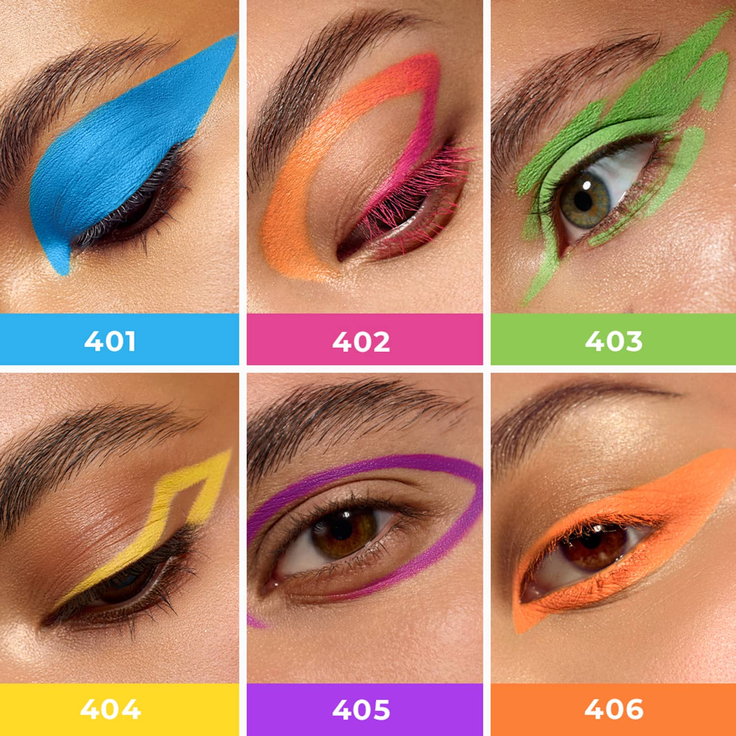Lamel Long Lasting Oh My Color Gel Eyeliner N 404 Yellow 1.4g