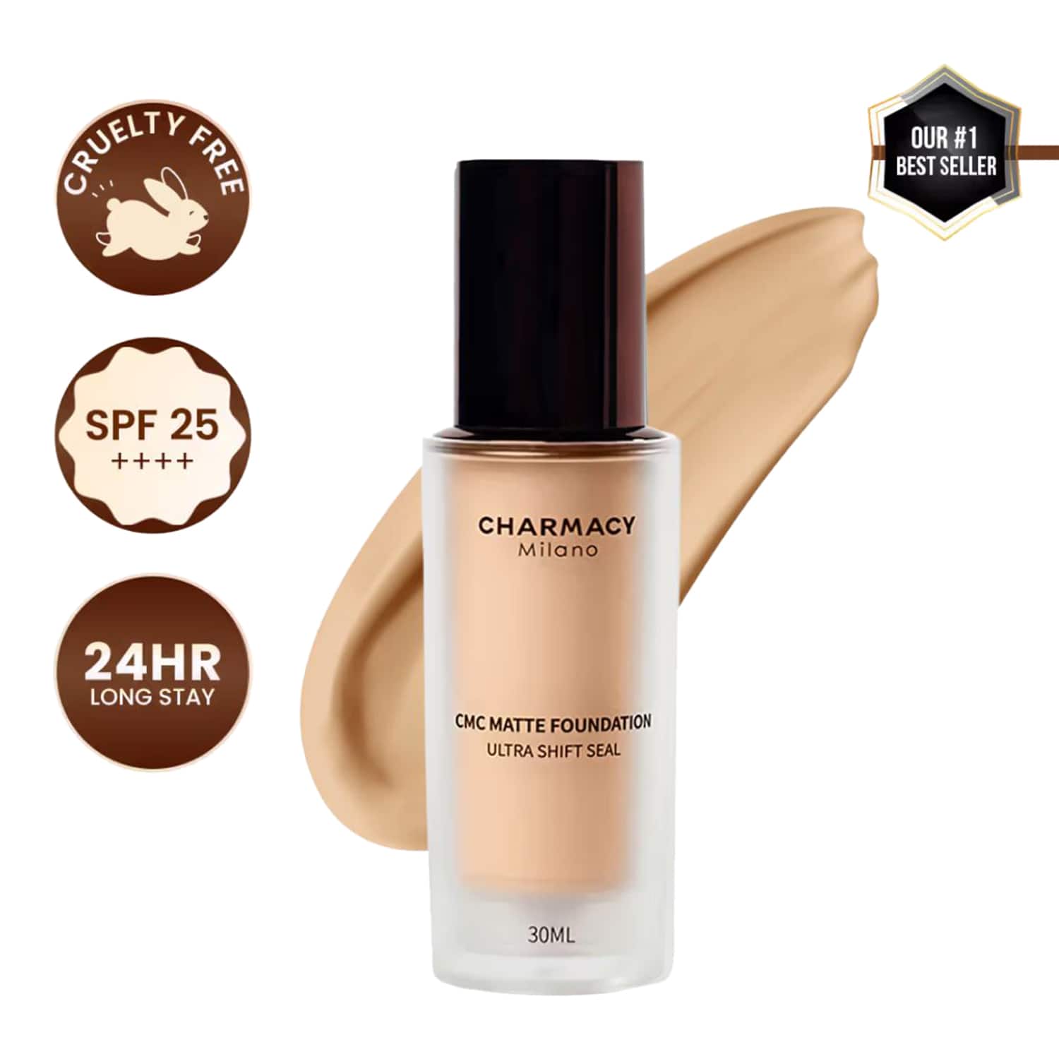 Charmacy Milano | Charmacy Milano Matte Foundation - 01 (30ml)