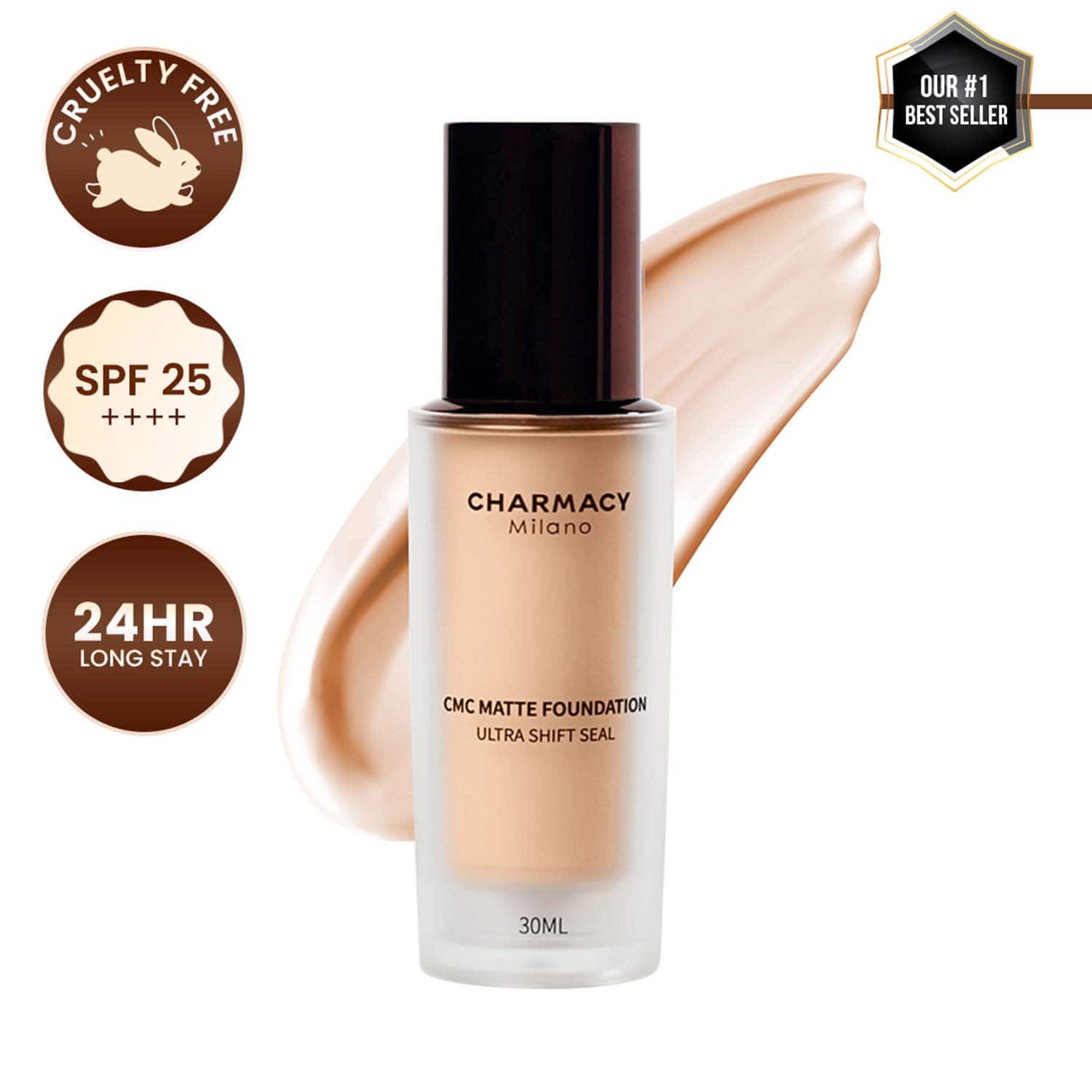 Charmacy Milano | Charmacy Milano Matte Foundation - 01 (30ml)
