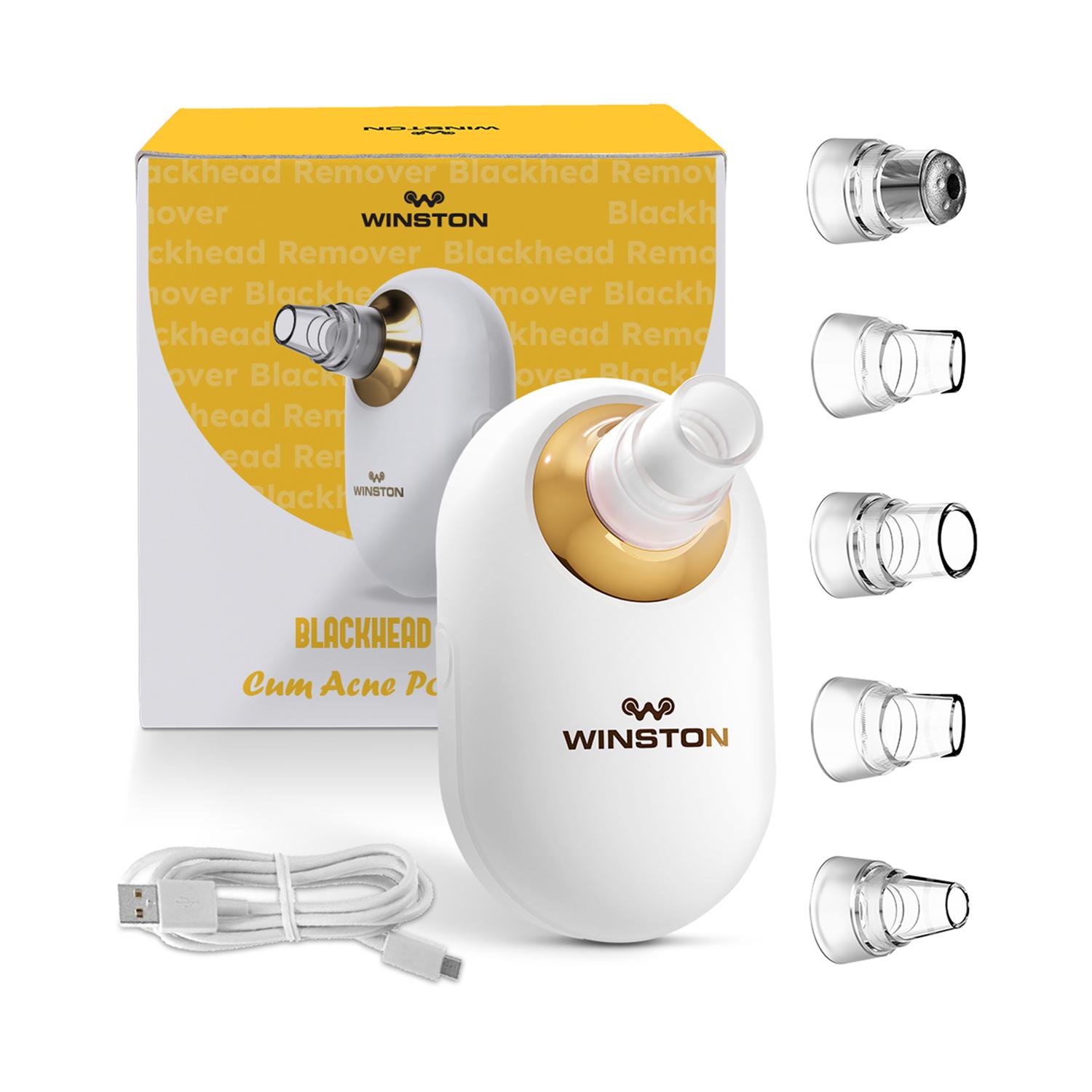 WINSTON | WINSTON Rechargeable Battery Operated Vacuum Acne Pore Cleanser - White (1Pc)