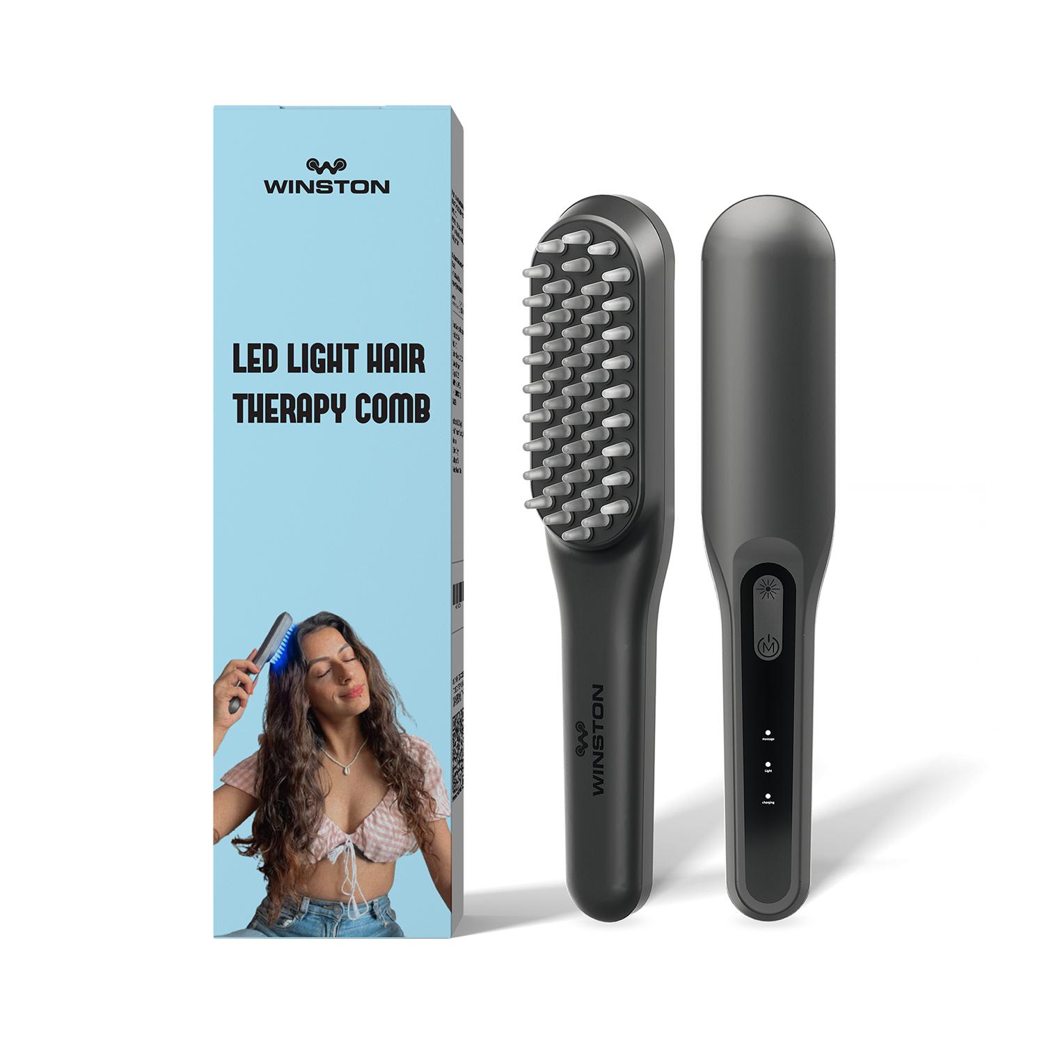 WINSTON | WINSTON LED Hair Growth Therapy Comb - Grey (1Pc)
