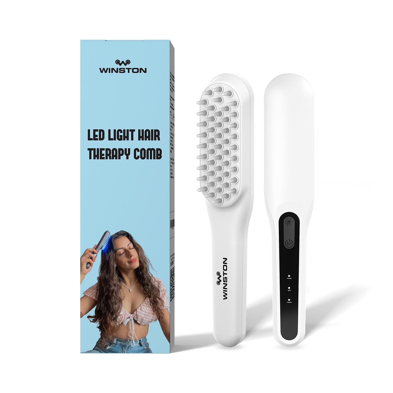 WINSTON | WINSTON LED Hair Growth Therapy Comb - White (1Pc)