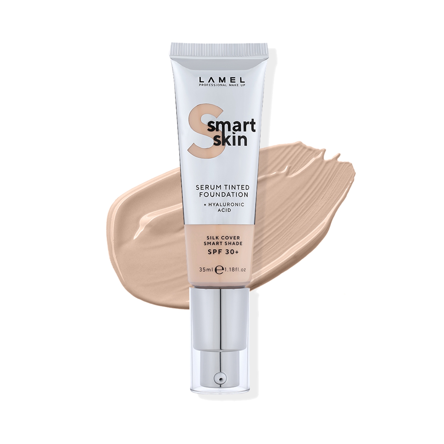 Lamel | Lamel Smart Skin Serum Tinted Foundation SPF 30+ - N 401 Porcelain (35ml)