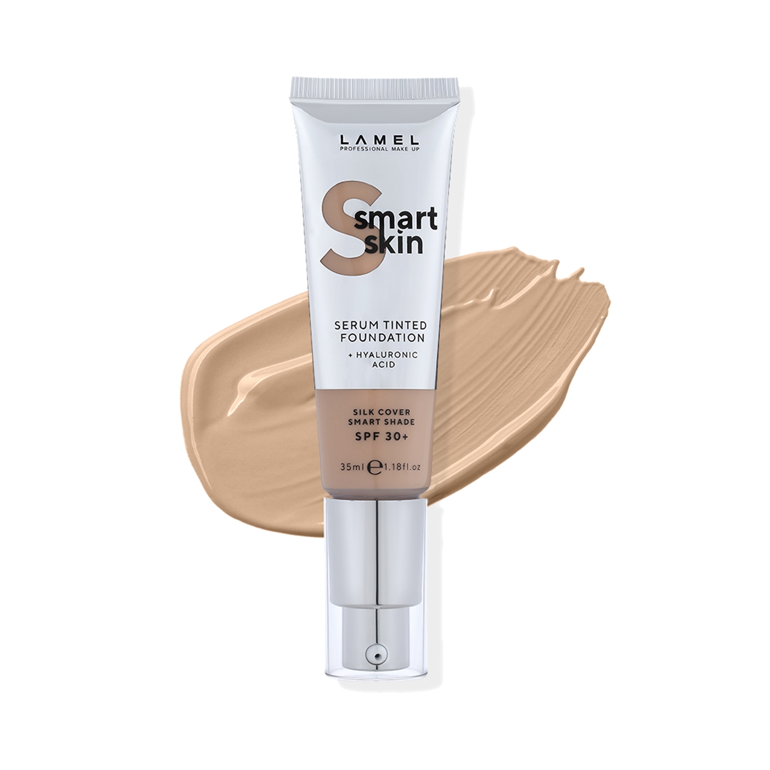 Lamel | Lamel Smart Skin Serum Tinted Foundation SPF 30+ - N 404 Sand (35ml)