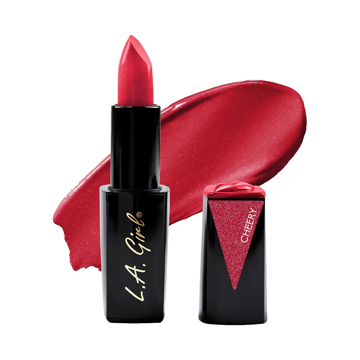 L.A. Girl Lip Attraction Lipstick - Cheery (3.2g)