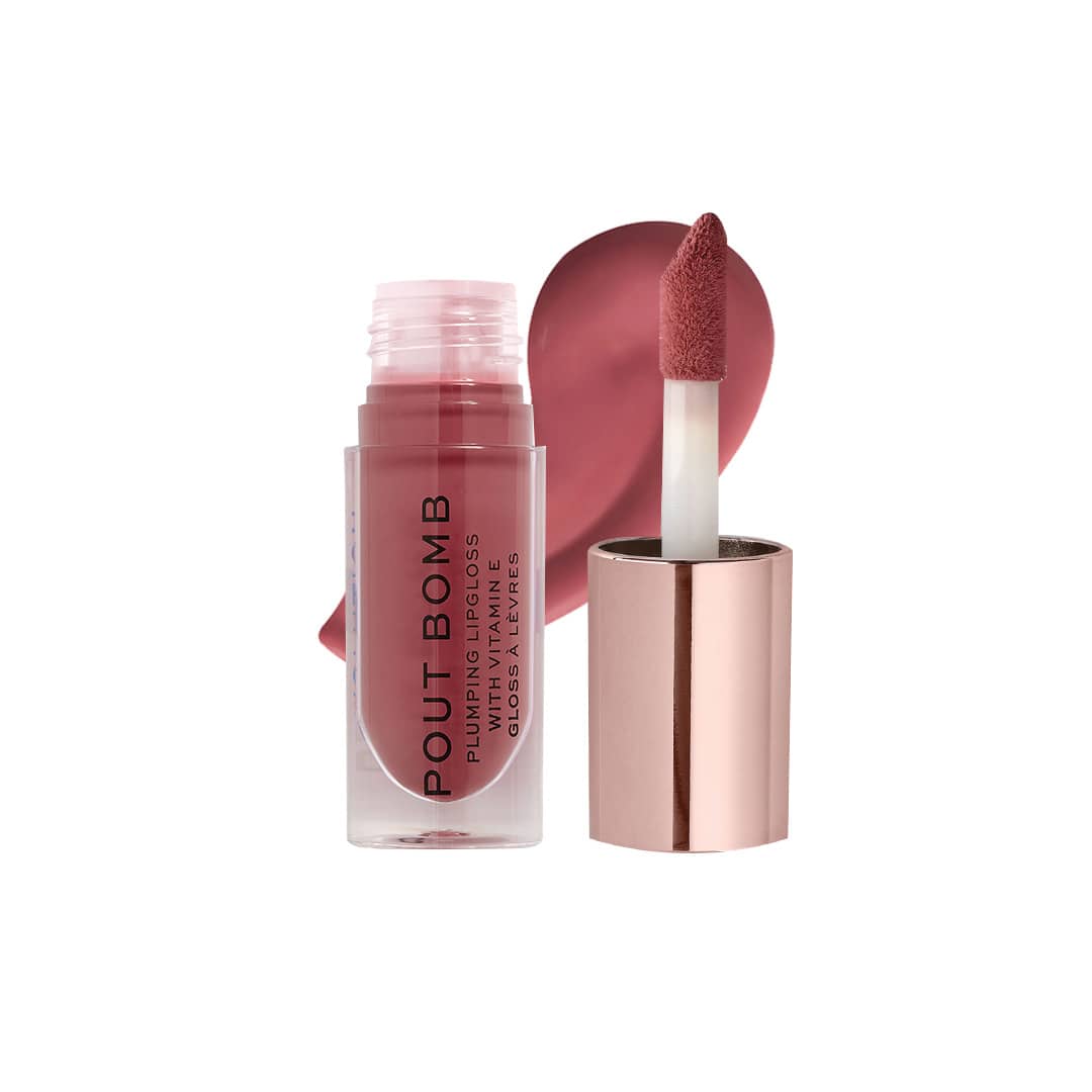 Makeup Revolution | Makeup Revolution Pout Bomb Plumping Gloss - Sauce (4.6ml)
