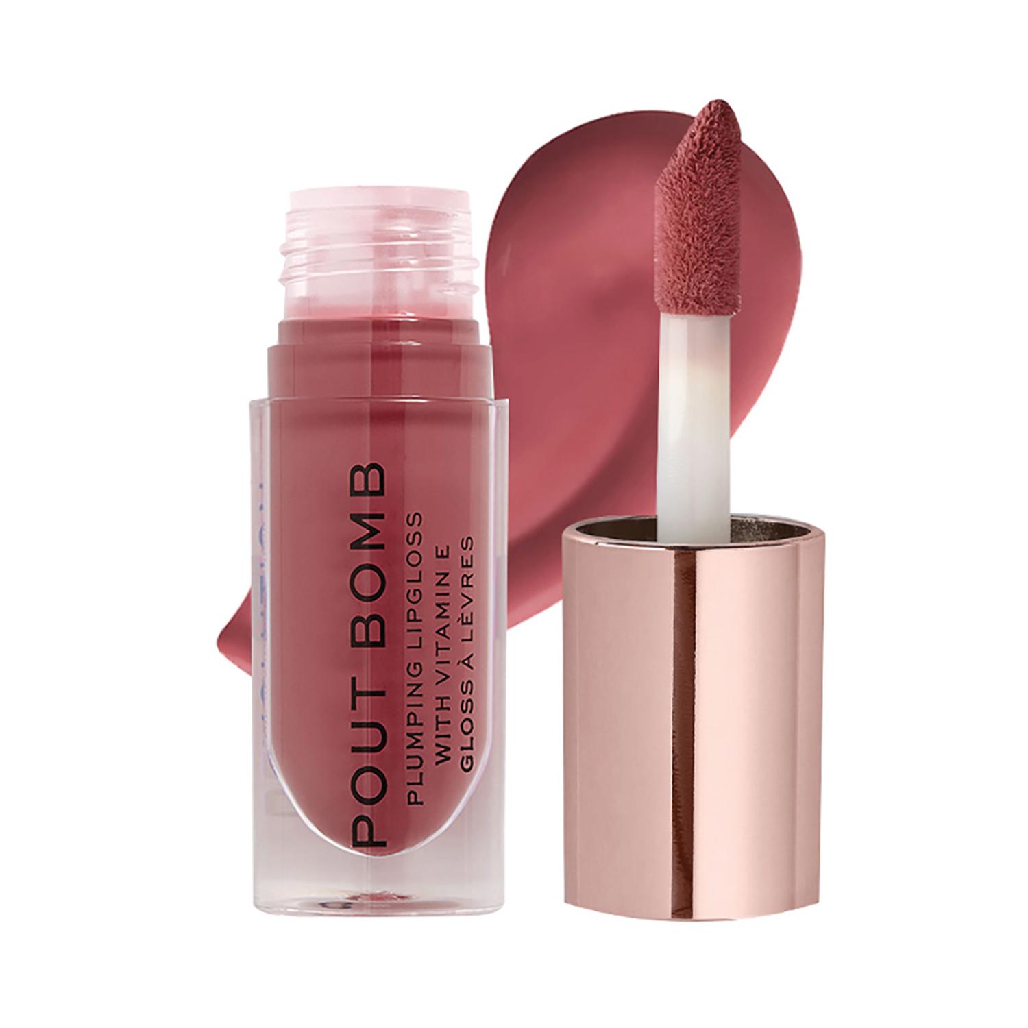 Makeup Revolution | Makeup Revolution Pout Bomb Plumping Gloss - Sauce (4.6ml)