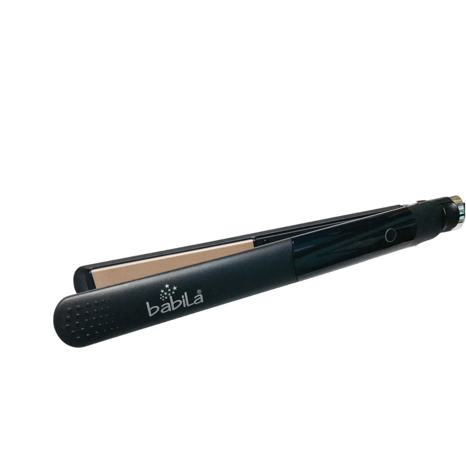 Babila Pro Gloss Hair Straightener - BHS-E15 - Black (1Pc)